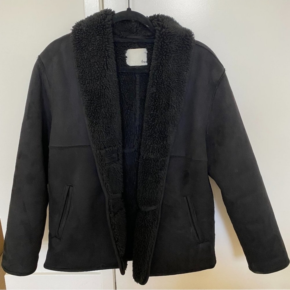 Aritzia Black Teddy Jacket